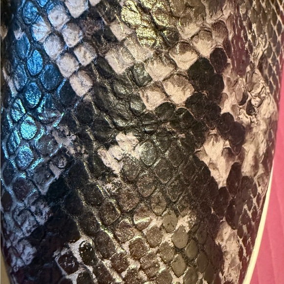 Cole Hahn Grand Series Leather python slip in shoe women’s size 6.5 EUC - Picture 5 of 7